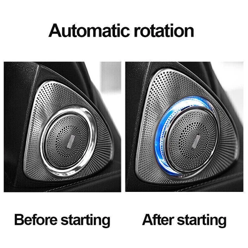 64 Colors Car Tweeters for Mercedes-Benz E Class W213 Rotating Speaker Ambient - Picture 13 of 23