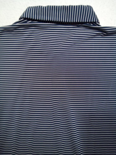 Walter Hagen Golf Polo Shirt Men's XL Black White Striped - Picture 10 of 10