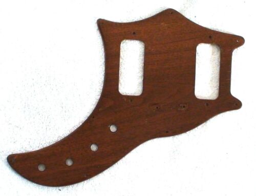 VINTAGE 1960'S KAY U.S.A. BASS PICKGUARD MADE OF WOOD IN VERY GOOD CONDITION