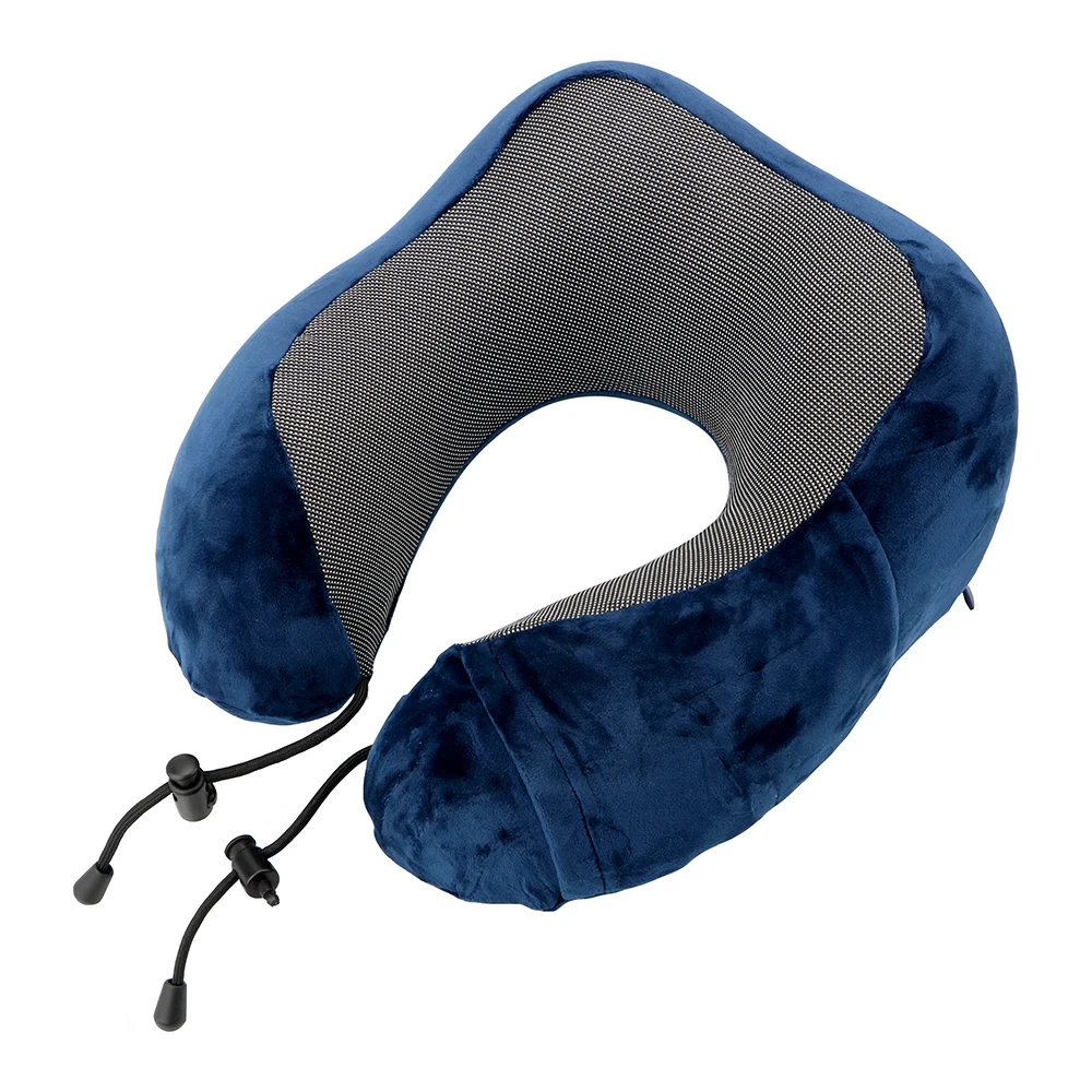 Ultra-Soft U-Shaped Memory Foam Travel Pillow for Neck Support