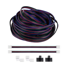 32.8ft RGB Extension Wire Cable Cord Kit for 4 Pins LED Tape Lights