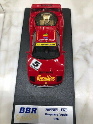 BBR 1/43 Ferrari F40 Kroymans/Apple car very rare early BBR model made in Italy