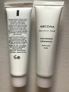 arcona cranberry gommage