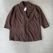 Nwt Double Breasted Coat Universal Standard Plus Size M 18-20