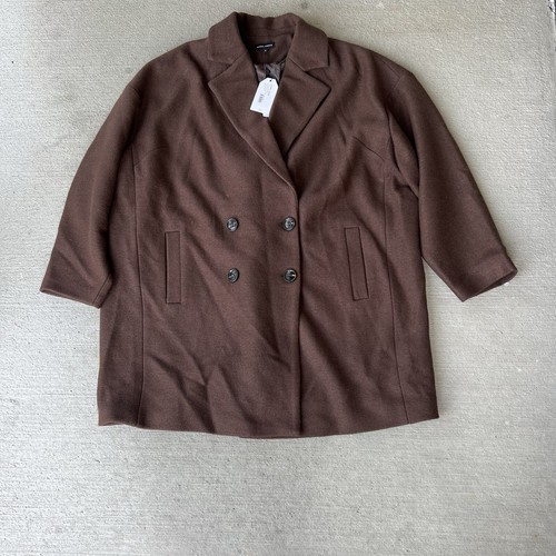 nwt Double Breasted Coat Universal Standard Plus Size M 18-20