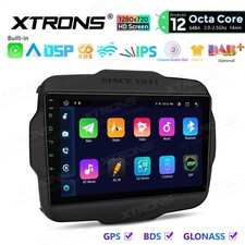 Autoradio Android 12 Jeep Renegade 9" Pollici WIFI Navigatore Comandi Al Volante - Miniatura 3