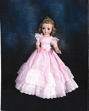 Prom Night Special Sewing Pattern 21" Cissy Madame Alexander COPY