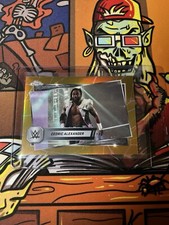 2025 Topps Chrome WWE Cedric Alexander RARE GOLD REFRACTOR /50! SSP MINT! 🔥
