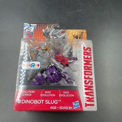Transformers Only At Toys R Us Exclusive Dinobot Slug Evolution 2 Pk Hasbro