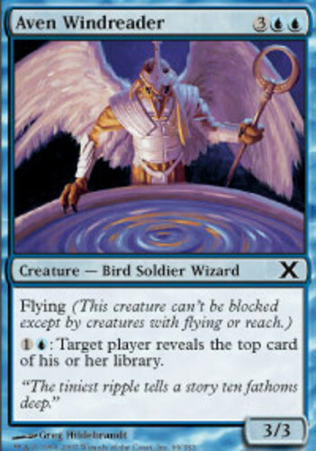 Aven Windreader Light Play, English Magic the Gathering MTG 10th Edition - Picture 1 of 1