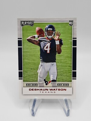 2017 Panini Playoff DESHAUN WATSON Red Zone RC Houston Texans
