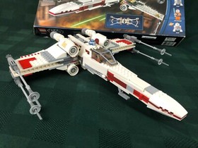 RETIRED Lego 9493 Star Wars X Wing Fighter (100% COMPLETE WITH MINI-FIGS) 2012 