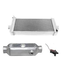 CXRacing 5" Liquid Water to Air Intercooler Heat Exchanger Pump Kit