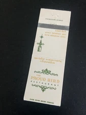Vintage California Matchbook “The Proud Bird Restaurant” Los Angeles