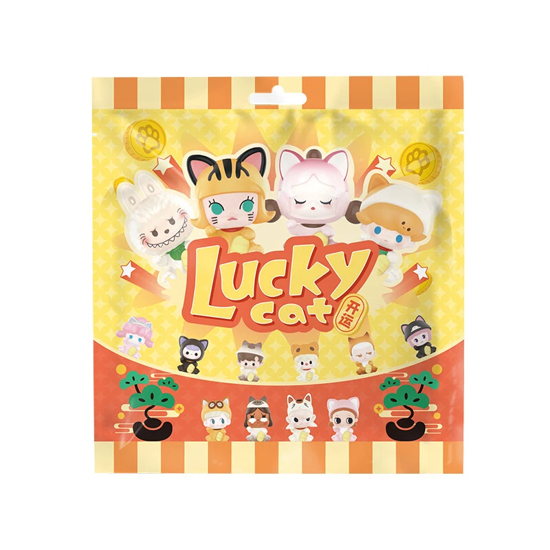 POPMART popbean Lucky Cat Series Blind Box Figure Toys | eBay