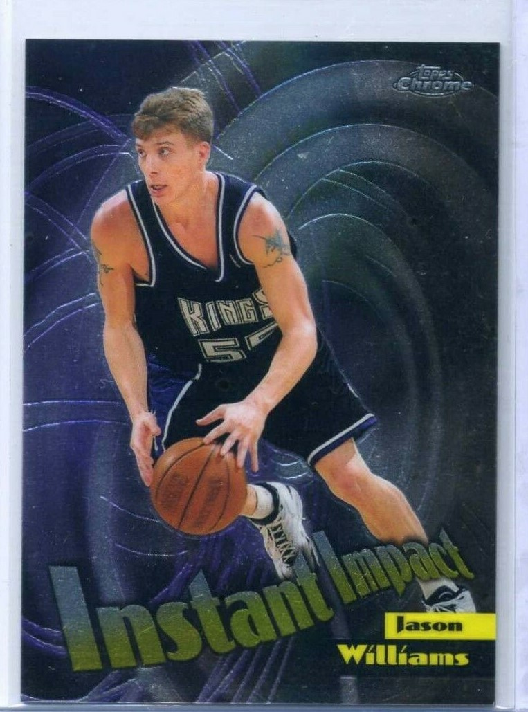 JASON WILLIAMS 1998-99 Topps Chrome INSTANT IMPACT ROOKIE INSERT