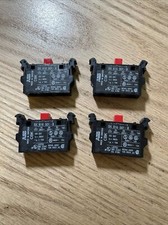Lot of 4 ABB CBK,SK 616 001-B Normal Closed Contact Block