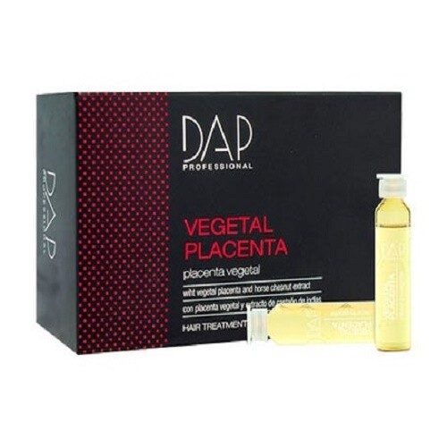 Caduta capelli fiale trattamento uomo donna lozione Placenta Vegetale siero DAP
