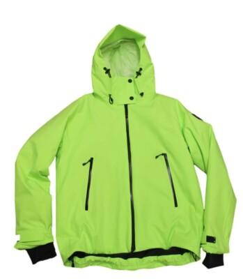 Bogner Fire + Ice ASKA T Damen Ski Jacke Neon Gelb Schwarz Größe 36 S Neu