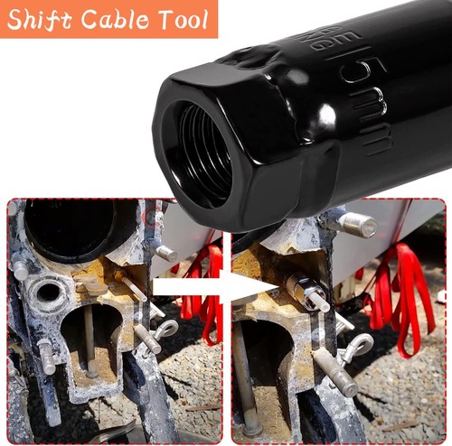 Enchufe de herramienta de cable de cambio 91-12037 para Mercruiser Alpha One Gen I Gen II R & MR - Imagen 5 de 12