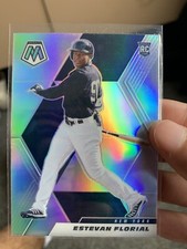 Estevan Florial RC 2021 Panini Mosaic MLB Silver Prizm New York Yankees