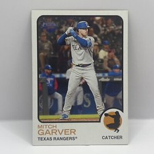 2022 Topps Heritage High Number Baseball Mitch Garver Base #558 Texas Rangers