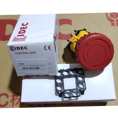 IDEC XW1E-BV412MR 22mm Emergency-Stop New 1PCS #