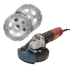 Betonschleifer Set -  Flex Winkelschleifer + ...