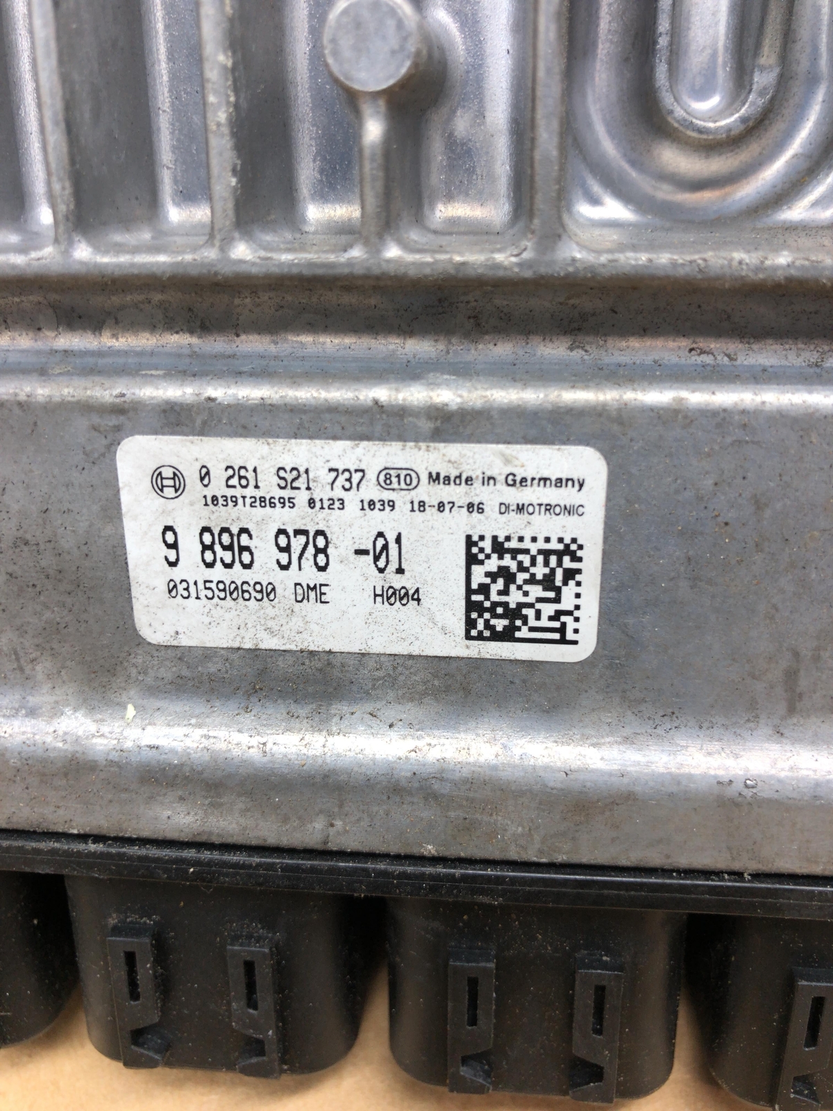 2019 BMW X3 Engine Computer Module Ecu Ecm Dme 9896978 12148744139 