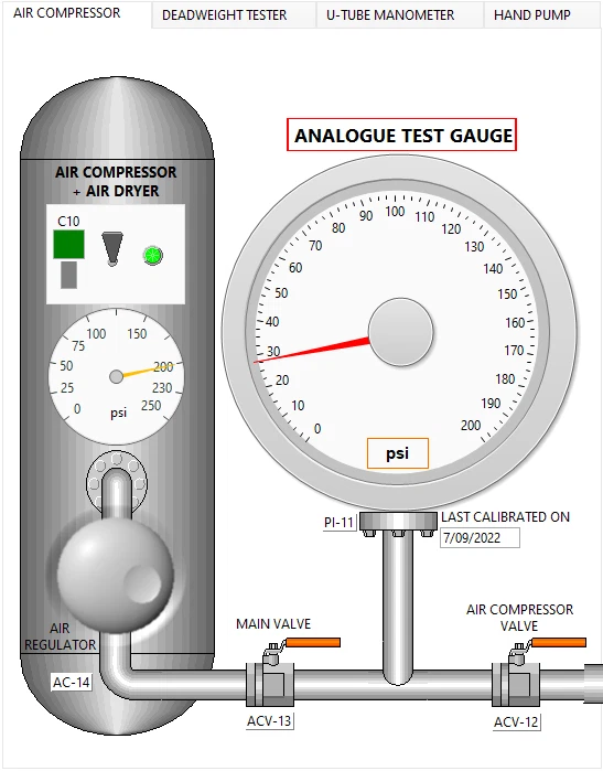PRESSURE INSTRUMENT CALIBRATION SIMULATION SOFTWARE APP - Image 2 of 4