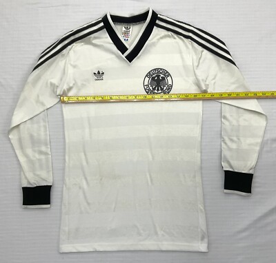 1984 West Germany Match Worn 西ドイツ代表 選手用 Adidas WEST GERMANY Football Team 1984 VINTAGE WORLD CUP Shirt