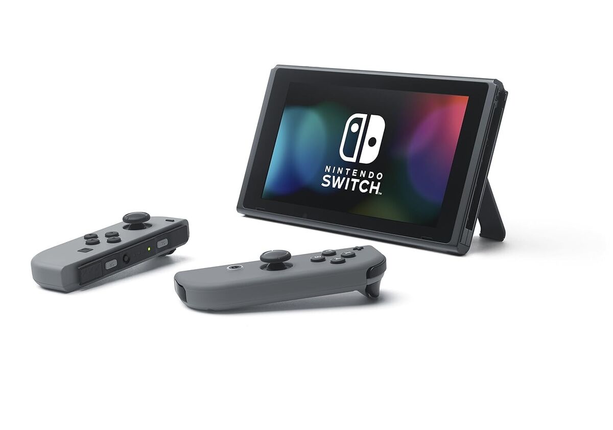 Nintendo Switch Game Console - 32GB, New Edition, Gray Nintendo Switch Game Console - 32GB, New Edition, Gray