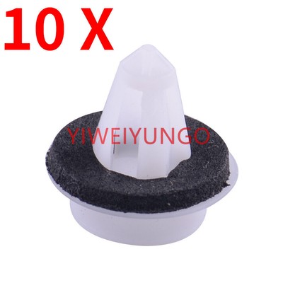 10pcs Door Panel Retainer Clips Trim Mountings Screws Seal for Mercedes -Bens