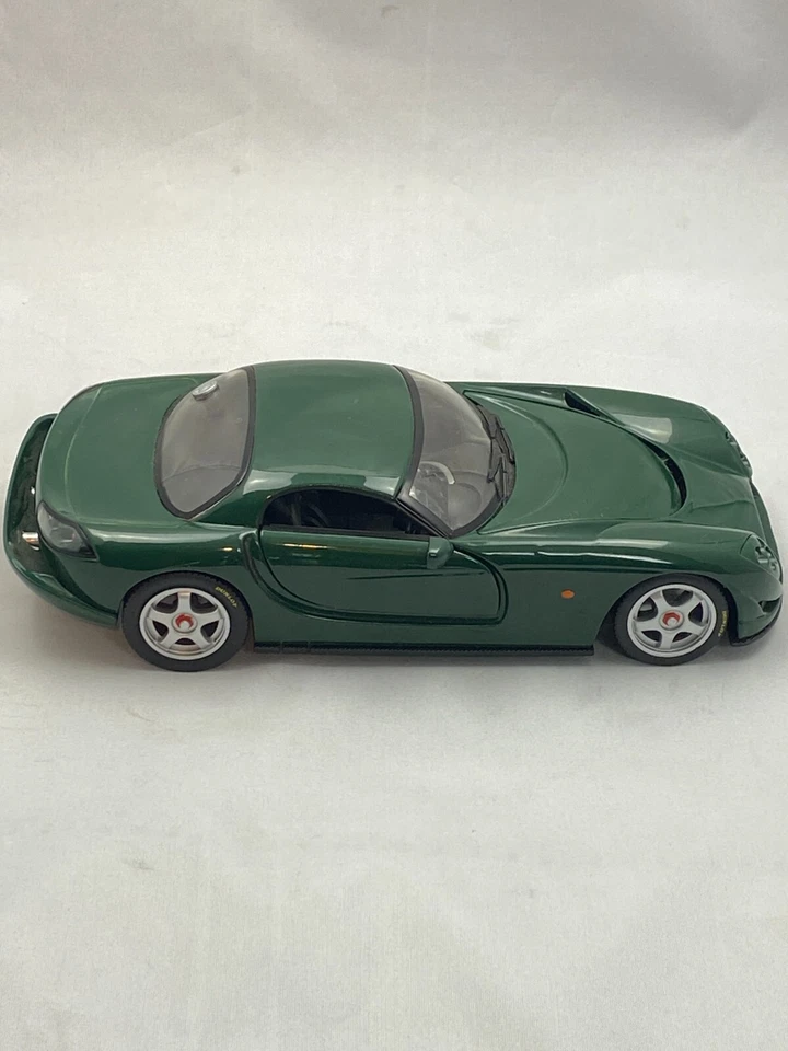 Vintage 1998 Mattel 10" TVR SPEED 12 1:18 Diecast Model Car 100% Hot Wheels - Image 4 of 4