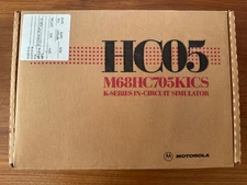 MOTOROLA Development Kit M68HC705KICS with 3 Manuals Floppy Disc