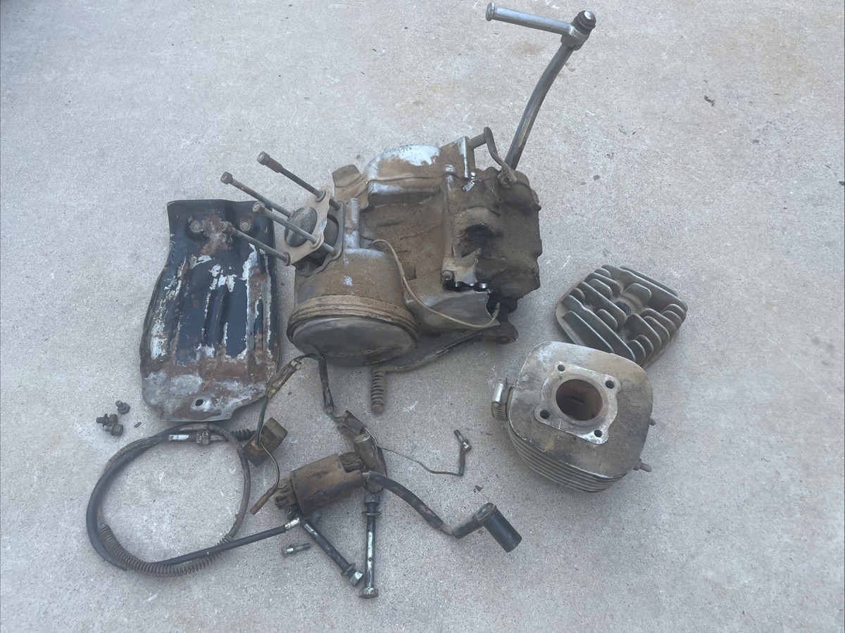 1974 Honda MR50 MR 50 Elsinore Engine Motor Top End Bottom