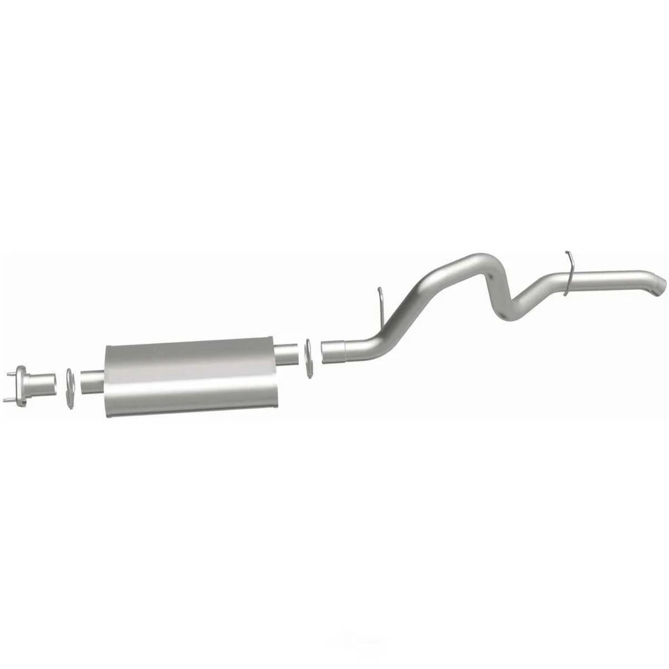 Exhaust Tail Pipe-Replacement Exhaust System fits 97-06 Jeep Wrangler 4.0L-L6 - Image 3 of 3
