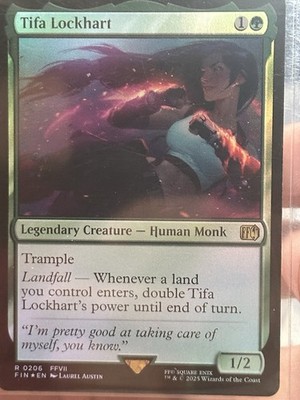 Tifa Lockhart Final Fantasy Foil