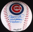 Sammy Sosa Signed Cubs Logo OML Baseball Inscribed "Slammin Sammy" (Beckett)