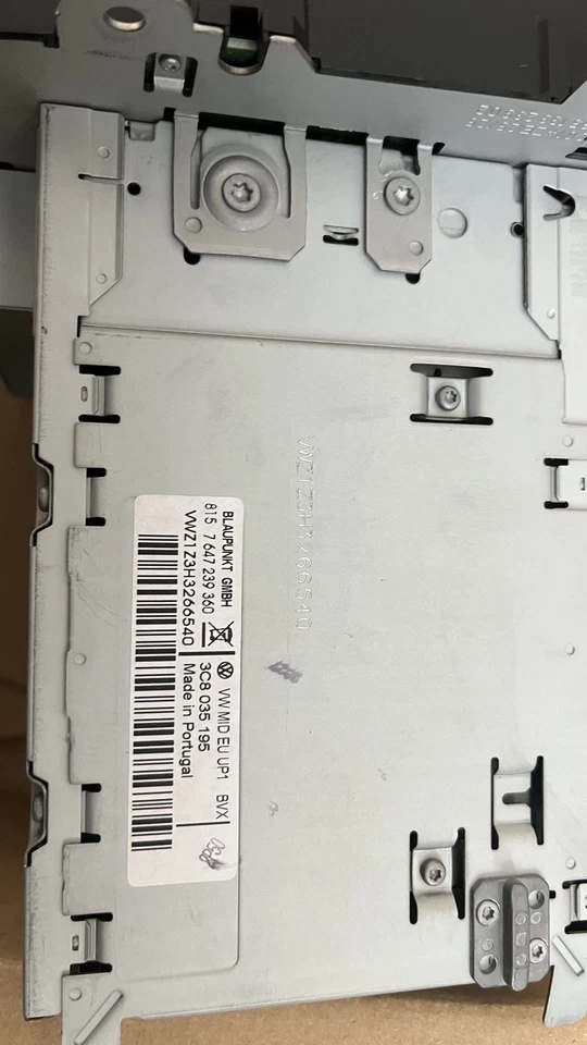 VW Sharan Golf Passat 7N радио CD головное устройство сенсорный экран без кода 3C8035195F - Изображение 4 из 4