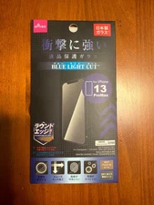 **Four** 4 X For iPhone 13 12 Pro Max Blue Light Cut  Glass Protector **Four**