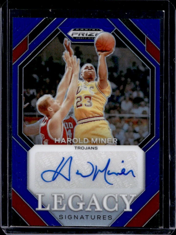 Harold Miner trading card
