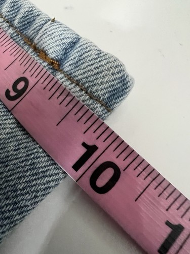 SONG High Rise BARREL JEANS Size 9/29 Trendy Balloon Horseshoe Baggy Jeans - Picture 11 of 12