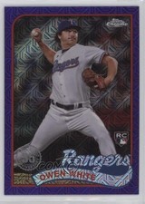 2024 Topps Series 1 Purple Refractor 73/75 Owen White #T89C-13 07rd