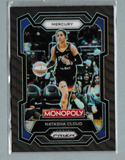 2024 Panini Prizm Monopoly WNBA - Natasha Cloud #11 Brown Prizm 180/249