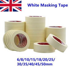 Image of GENERAL MASKING TAPE 50MM - 25MM X 20M DIY CRAFT PAINTER EASY TEAR