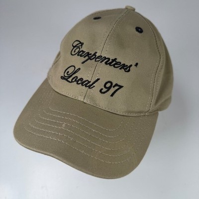 FUTURE PRO MFG. Schreiner' Lokal 97 Baseball Kappe Verstellbar Tan Union Made
