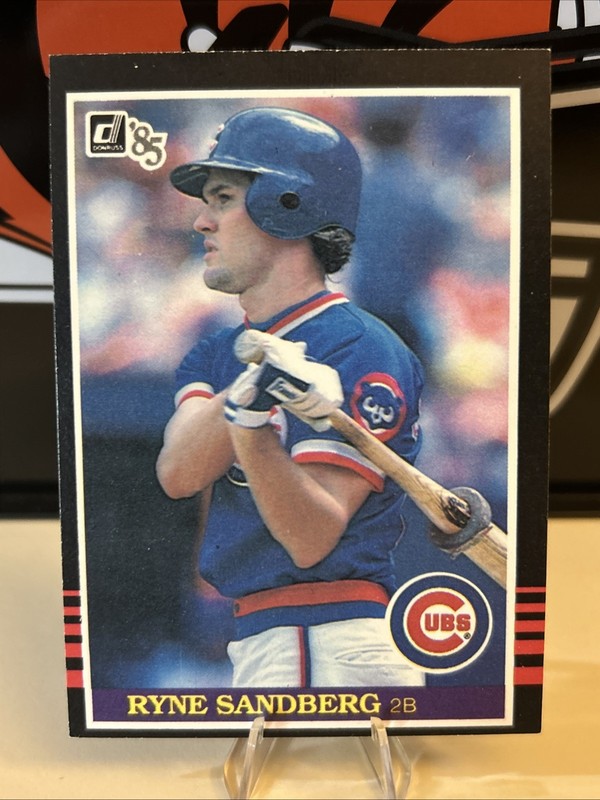 1985 DONRUSS #67 RYNE SANDBERG Chicago Cubs Baseball Card
