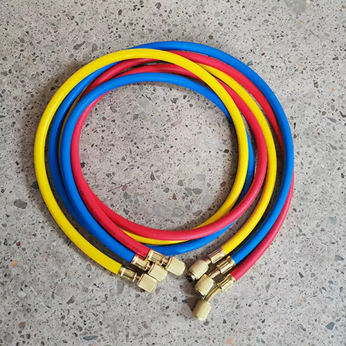 Juego de manómetro de carga de refrigerante para refrigerante con válvula de doble calibre - Imagen 4 de 15