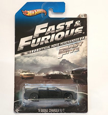 Hot Wheels Fast & Furious 2011 Dodge Charger R/T 1:64 Black Diecast Unopened